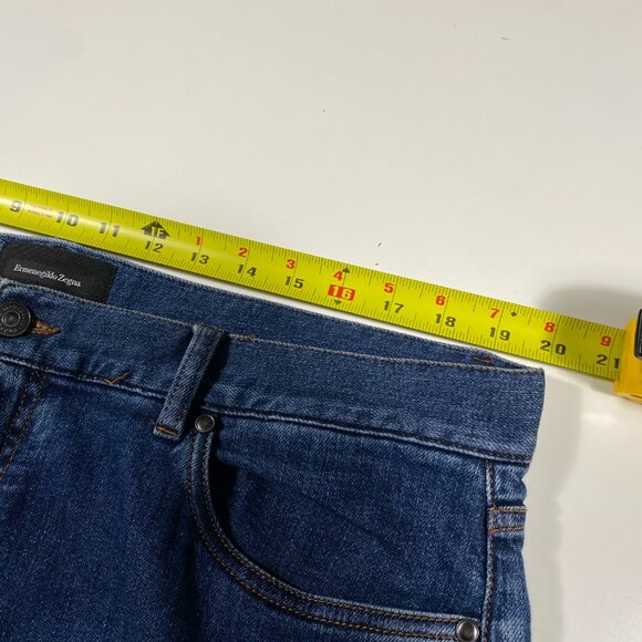 Ermenegildo Zegna Mainline Lightweight Straight Leg Stretch Denim mens 39x30 - Picture 8 of 10